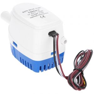 Gistuch - Pompe à Eau Submersible Automatique pour Bateau, 12 v Pompe de Cale Automatique avec Interrupteur à Flotteur Automatique, Pompe de Cale