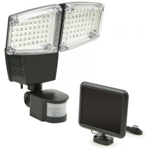 Double projecteur led mural avec d&eacute;tecteur de mouvements