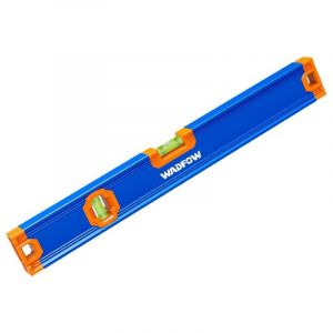 Niveau &agrave; bulle WADFOW 100 cm, aluminium robuste, bulle haute visibilit&eacute;, &eacute;tui inclus