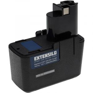 Batterie compatible avec Bosch gsr 12VET, gsr 12VPE-2, gsr 12VSH-2, psb 12VSP-2, psr 120 outil électrique (3300 mAh, NiMH, 12 v) - Extensilo