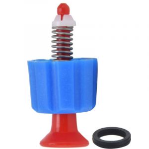 Accessoire de soupape de s&eacute;curit&eacute; automatique PP pour soupape de surpression pour pulv&eacute;risateur &agrave; dos 3L/5L/8L (rouge bleu)