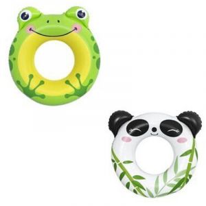 Bou&eacute;e De Sauvetage Panda/grenouille 79x85cm Bou&eacute;e Gonflable Enfants 3-6 Ans 36351