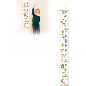 Toise murale b&eacute;b&eacute; r&egrave;gle mesure croissance fille gar&ccedil;on jusqu&rsquo;&agrave; 15 ans