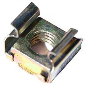 Ecrou cage M6, &eacute;lectrogalvanis&eacute;