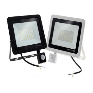 1PACK - 100W Projecteur led détecteur de mouvement,Blanc Froid (6500K) 10000LM Projecteur led Exterieur Avec Detecteur Imperméable IP66 Projecteur