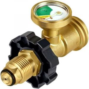 Gauge de gaz Pol Propane, grand manteau de pression &agrave; bas gaz, indicateur de niveau Propane, pour Cypnder de bouteille de GPL