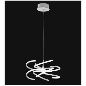 Perenz - Suspension led en métal blanc 70W 6396 b 4000k