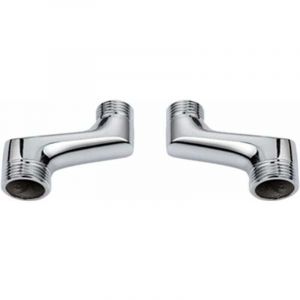 Raccord Contre Coud&eacute; Douche - Raccord Laiton Coud&eacute; R&eacute;ducteur - Bras Pivotant R&eacute;glable - Raccord Mural Contre Coud&eacute; - Raccord Excentr&eacute; 1/2 3/4