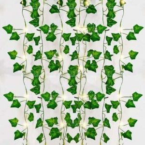 Mowze - Guirlande Lumineuse,Guirlande Feuille 2M,guirlande lierre lumineuse 20 LEDS,guirlande de lierre lumineuse pour