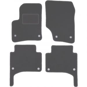 Tapis de sol en graphite pour Porsche Cayenne I SUV (2002-2010)