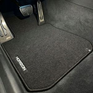 Tapis de sol en velours pour essuie-glaces Porsche Cayenne 1 2002-2010 HZ