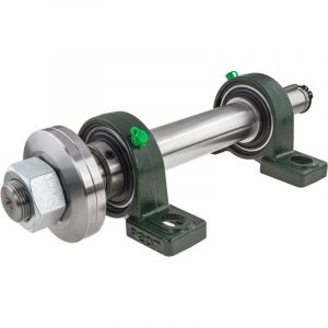 Kit de base pour scie circulaire (circulaire / transversale) avec support de 30 mm / filetage &agrave; gauche / 350 mm / bas&eacute; sur des roulements UCP207