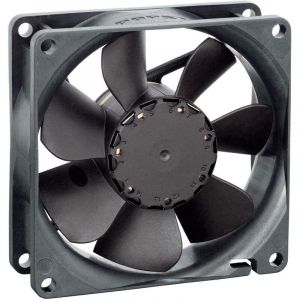 Ventilateur axial Ebm Papst 8414N/2GM 9292506127 24 v/dc 55 m³/h (l x l x h) 80 x 80 x 25.4 mm 1 pc(s) R582661