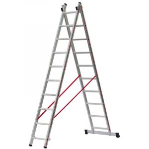 Prostep - Echelle 2 plans transformable 2x10 - Hauteur d'accès 3,97 - 5,87 m