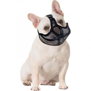 Museliere pour Chiens Petit,2 Pi&egrave;ces Museli&egrave;res en Nylon pour Chiens,Museli&egrave;re Souple Museli&egrave;re Chien,Museli&egrave;re Chien Petite Taille pour
