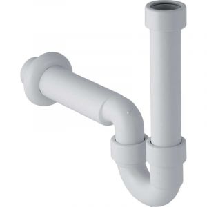 Accessoires - Siphon en tube pour appareils, d 50 mm, blanc alpin 152.702.11.1 - Geberit