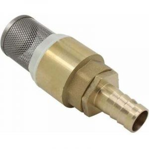 Clapet anti retour avec crepine 1/2 3/4 1 pouce avec douille 12 16 19mm - clapet de pied clapet crepine anti retour (Filetage 3/4 pollice + Raccords
