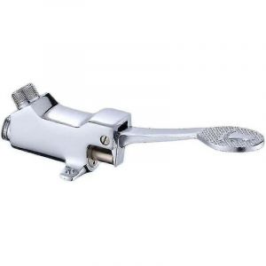 Robinet &agrave; p&eacute;dale sur pied - Vanne &agrave; p&eacute;dale unique en laiton S202412247071