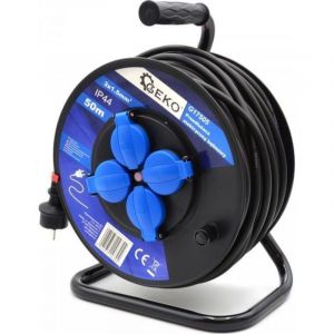 Geko Mod&egrave;le d'enrouleur &eacute;lectrique 50 m&egrave;tres IP44