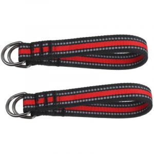 Lot de 2 sangles de connexion pour balan&ccedil;oire, &eacute;tag&egrave;re, hamac, accessoires de suspension pour &eacute;quipement de gymnastique, ceinture de balan&ccedil;oire