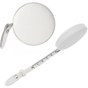 15 Metre Ruban,metre ruban couture Double Face Ruban &agrave; Mesurer R&eacute;tractable, Souple pour Regime Couture Tailleur mesurer la taille du corps Blanc