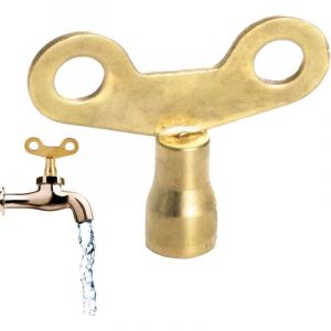 Cl&eacute; de Robinet d'Eau Multifonction, Outil pour Bouche d'Incendie, &Eacute;vier, Serrure, Radiateur et Vannes