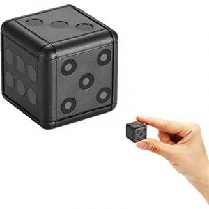 Mini cam&eacute;ras, vision nocturne HD 1080p Cam&eacute;ra portable Int&eacute;rieur/ext&eacute;rieur Enregistreur vid&eacute;o rechargeable Cam&eacute;ra portable avec d&eacute;tection de