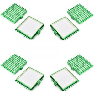 Alovez - 4 pièces ZR002901 Filtre pour Rowenta Silence Force,Silence Force Compact, Silence Force Extreme,X-Trem Power/XL/Allergy Care(RO5745EA ne
