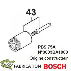 Galet D'entrainement pour ponceuse a bande PBS 75A et autres modeles BOSCH - 1619X06660