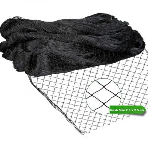 Filet Anti Oiseaux, 7.5m x 15m Filet Oiseaux, Filet Protection Oiseaux, Filet Arbre Fruitier, Filet Oiseaux Noir Prot&eacute;gez Arbres Fruitiers Et Les
