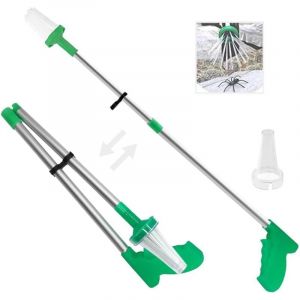 Spider Catcher Long 83cm,Spider Catcher Pliable,Pince Araign&eacute;e Ordinateur De Poche,Attrapeur D'araign&eacute;e,Pince Attrape Araign&eacute;e, Attrape Insectes, Outi