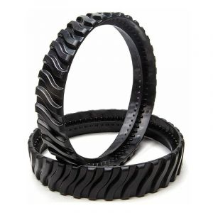 Zodiac - 4 chenilles adaptables pour MX6 MX8 MX9, pneus de Robot Nettoyeur Piscine Baracuda R0526100