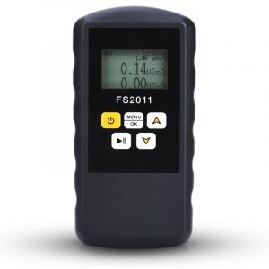 SNQ - Compteur Geiger,FS2011 β γ χ Ray Gamma Détecteur de Rayonnement Nucléaire avec écran LCD,2 Méthodes de Détection, 3 Méthodes D'alarme Compteur
