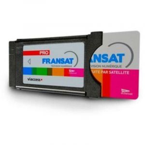 Module CAM PCMCIA PRO + Carte FRANSAT pour Collectivit&eacute; Immeuble Habitat