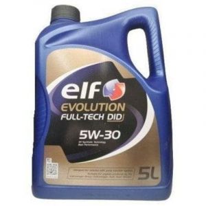 Elf Evolut Fulltech DID 5W30 Huile Moteur Synth&eacute;tique 5L