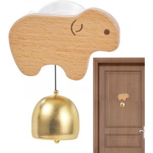 CCYKXA Sonnette de porte pour commer&ccedil;ants - Sonnette de porte &agrave; ventouse petit mouton Sonnette de porte d'entr&eacute;e commerciale pour les commer&ccedil;ants,