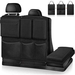 Organisateur de Voiture de Coffre (Noir)- D&eacute;tachable Sac de Rangement Voiture Multipurpose Organisateur de Si&egrave;ge de Voiture Poche pour voiture