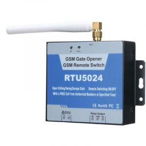 Relais d'ouverture de porte GSM RTU5024, commutateur de t&eacute;l&eacute;commande t&eacute;l&eacute;phonique