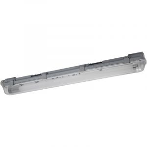 Submarine luminaire étanche avec détecteur de mouvement intégré 60cm 8W, luminaire led gris, protection IP65, pour entrepôts et garages - Osram