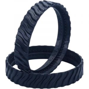 Lauwexe - 2 Pièces chenilles adaptables pour Zodiac MX6 MX8 MX9, pneus de Robot Nettoyeur Piscine Baracuda R0526100