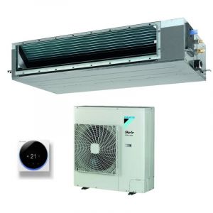 daikin bluevolution climatiseur ducted medium head 36000 btu fba100a + azas100mv1 monophasé r-32 wi-fi optionnel avec télécommande filaire daikin