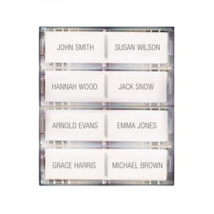 4 Boutons doubles pour boutons ciao Comelit CA9212