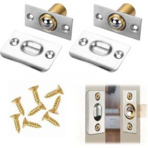 Loquet &agrave; Bille de Porte,Loqueteau &agrave; Bille R&eacute;glables,Roller Ball Meubles Loquet de Porte,R&eacute;glable Rouleau Bille Meubles Loquet de Porte,Verrou de