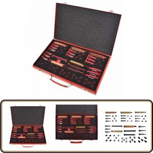 Kit réparation filetage bougie préchauffage 63pcs M8 M9 M10 M12 - Ensemble Réparation Filetage Bougie - Kit Réparation Bougie Préchauffage - Outil