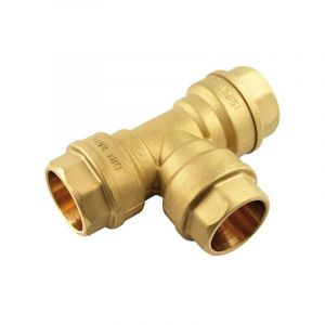 Isiflo - Té à serrage extérieur 125 - 40 mm