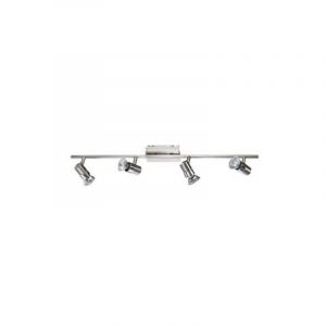 Fabas 2554-80-178 Spot Gu10 4 X 50w Nickel Satin&eacute; Chrome