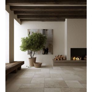 Stone By Stone - Grès cérame - trani - Sabbia - 60x60 - Antidérapant - (1,44 m²)