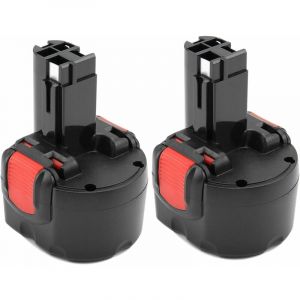 Pdstation - 2X 9.6V 4.8Ah Ni-MH Batterie pour Bosch BAT048 psr 960 Batterie BAT100 BAT119 2607335272 2607335461 26073352602 compatible avec Bosch
