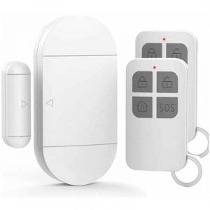Alarme Porte, D&eacute;Tecteur Ouverture Porte Avec Sir&egrave;Ne Puissante De 130 Db, Alarme De Porte Et Fen&ecirc;Tre Sans Fil Magn&eacute;Tique Pour Portes, Fen&ecirc;Tres Et