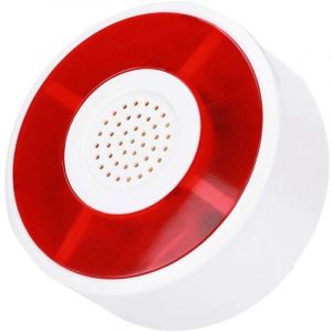 Syst&egrave;me d'alarme LED, sir&egrave;ne d'alarme de s&eacute;curit&eacute; 12 V CC avec lampe clignotante, syst&egrave;me d'alarme sonore et lumineuse d'ext&eacute;rieur pour la maison ou